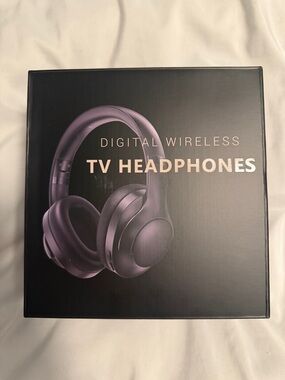 Rosida Digital Wireless TV Headphones Black